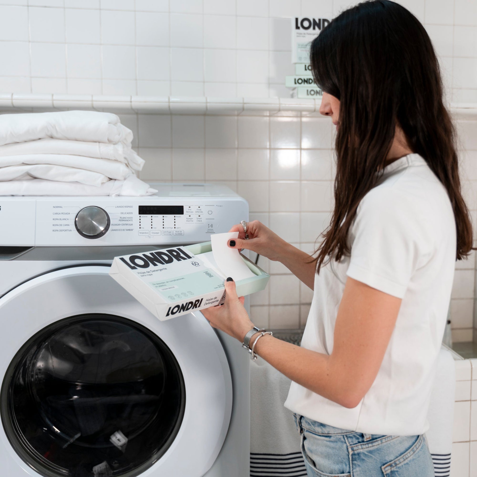 Hojas de Detergente para Ropa - Caja con 30 hojas